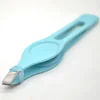 Sky blue color pattern for Eyebrow Tweezers