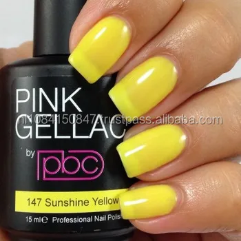 Color147 Sunshine Yellow Private Label Professional Gel Nail Polish Gel Polish Uv Led Gel Polish Salon Quality Buy Gel Polish Uv Gel Sunshine Yellow