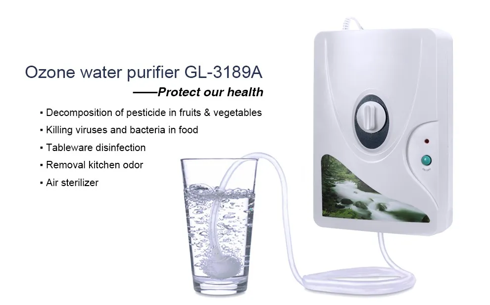 Small Portable Water Ozonator Air Ozone 200 400 600 Mg/h Ozone