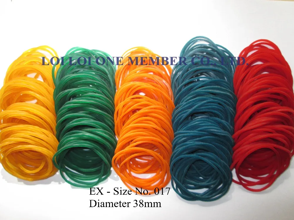 Rubber Band Size 014 Exn And More Size / 100 Elastic Natural Rubber To