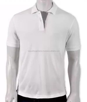 mens polo white tee