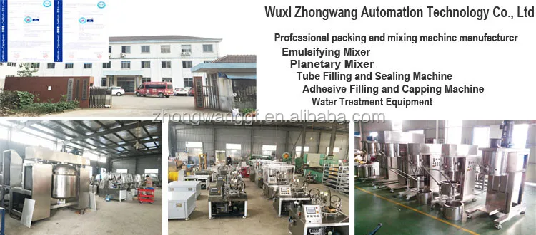 Cosmetic Ointment Cream Seal Soft tube filling machine
