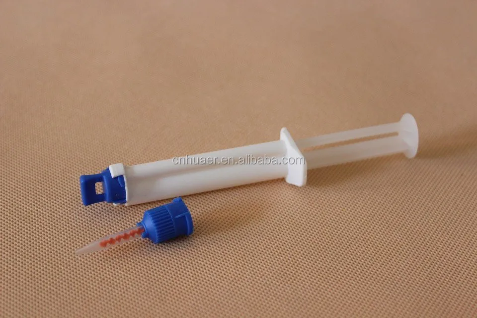 Teeth Whitening Dual Barrel Syringe Gel 25% or 3   5% HP 2 Persons Used 