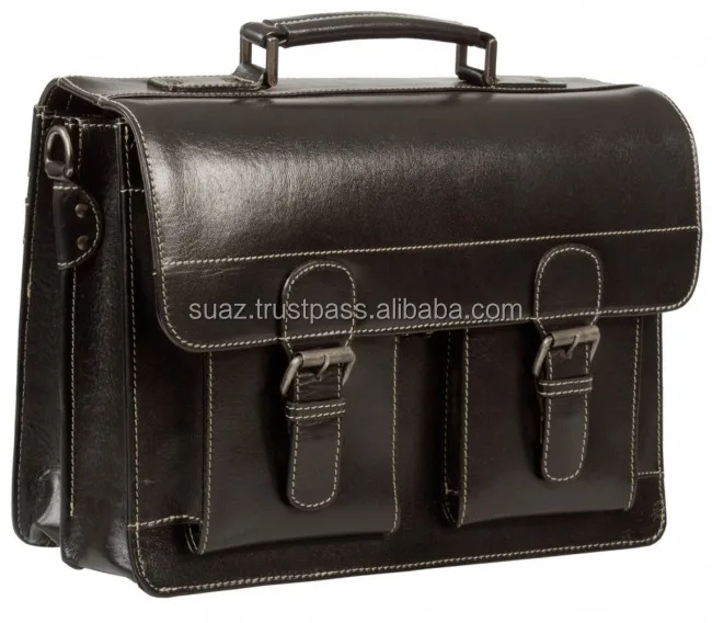 black satchel bag mens