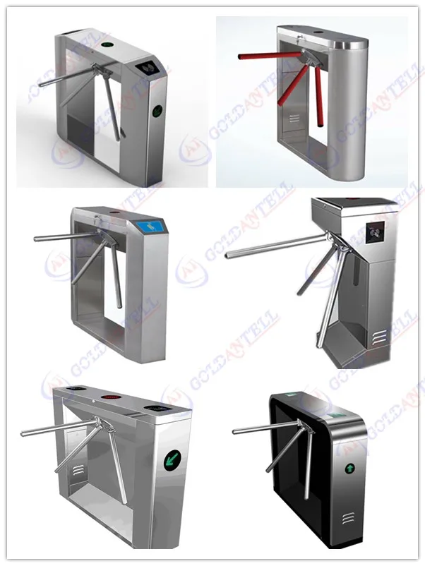 Flow Control Passing Hs Code Ticket Tripod Turnstile For Scenic Spot