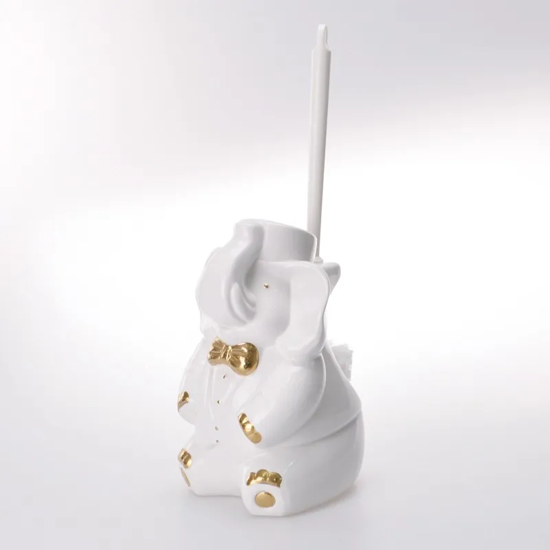 ceramic toilet brush holder