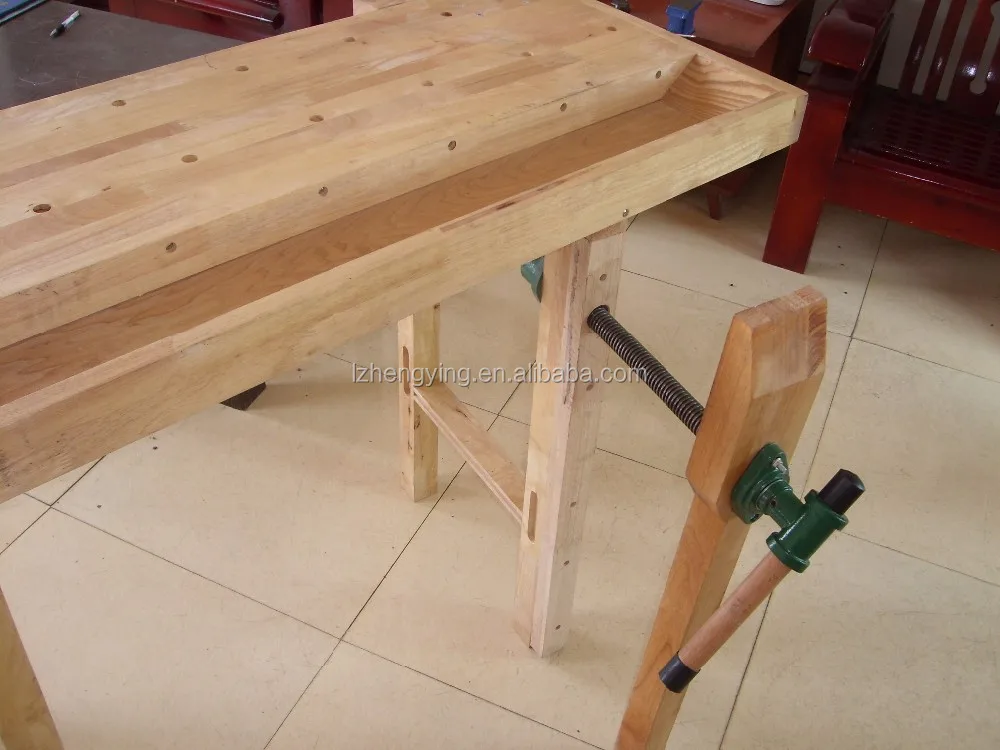 Hy00002 Multi-functional Woodworking Wooden Workbench With 