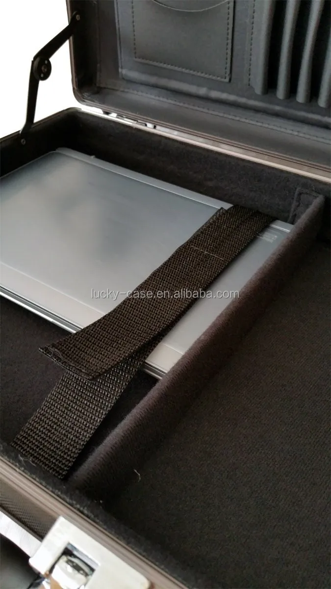Aluminium Case Laptop Box Empty Briefcase Attache Case Aluminium Metal
