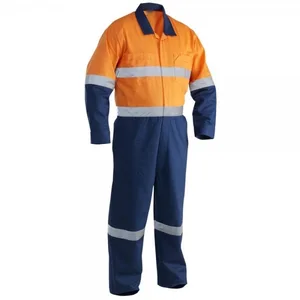 HiVis Cotton Drill Overal - Safety workwear HiVis Cotton Drill Overal - Safety workwear