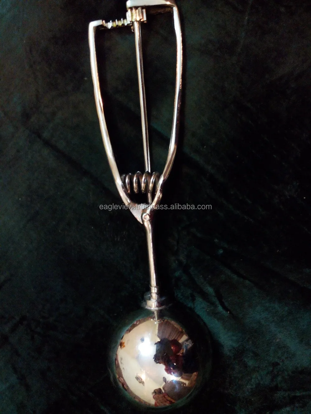 Antique Metal Brass Ice Cream Cutter Scope 30 Gram,50 Gram & 70 Gram