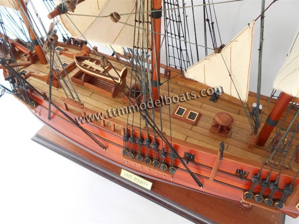 Hms BOUNTY maquettes de bateaux en bois à vendre ( grand voilier