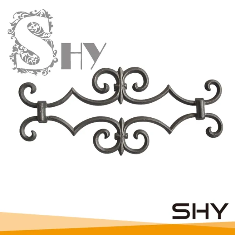 Factory Ornamental Cast Iron Prices Per Kg,Wrought Iron Fence Ornaments