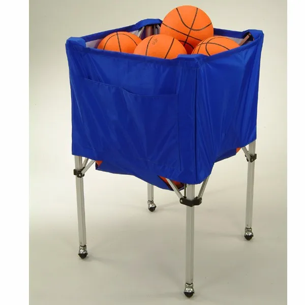 Outdoor Portable Steel Frame  football volleyball basketball Tennis Ball Cart  Carrier