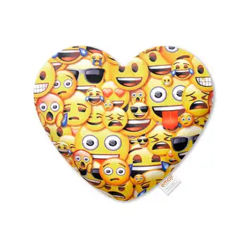 Resmi Emoji Mewah Total Emoticon  Jantung Bantal Dengan 