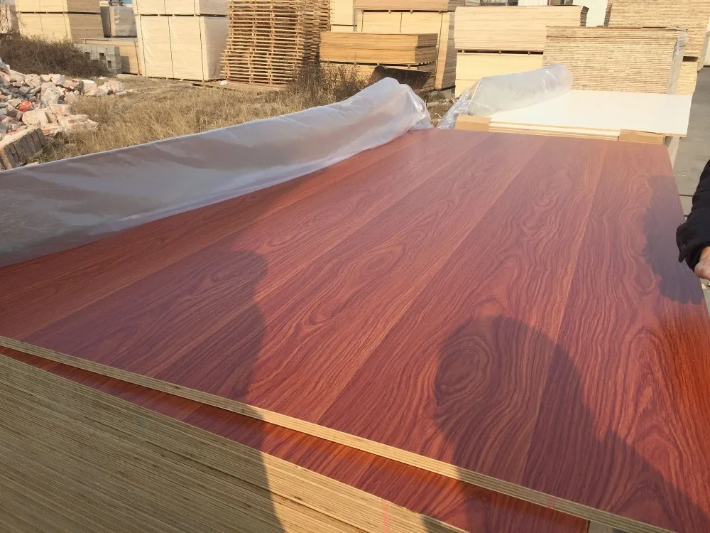 Hardwood Core 18mm Melamine Laminated Plywood For Furniture Use - Buy ...