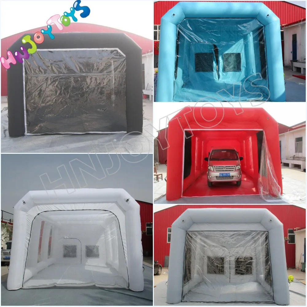 Car Painting Workstation Portable Mobile Inflatable Spray Paint Booth