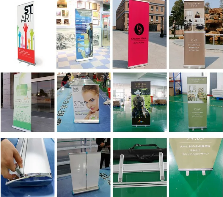 Roll Up Banner For Trade Show/PVC Display Stand