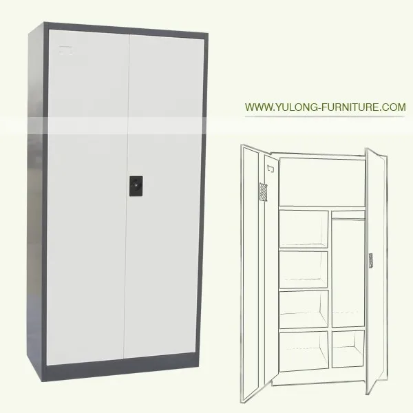 Home Furniture Steel Combination Wardrobe Otobi Furniture Steel Almirah