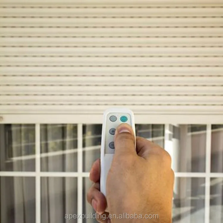 Exterior Automatic Aluminum roller shutter / roller shutter doors