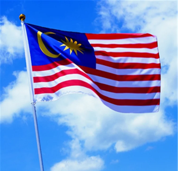 polyester fabric printing italian green white red flag