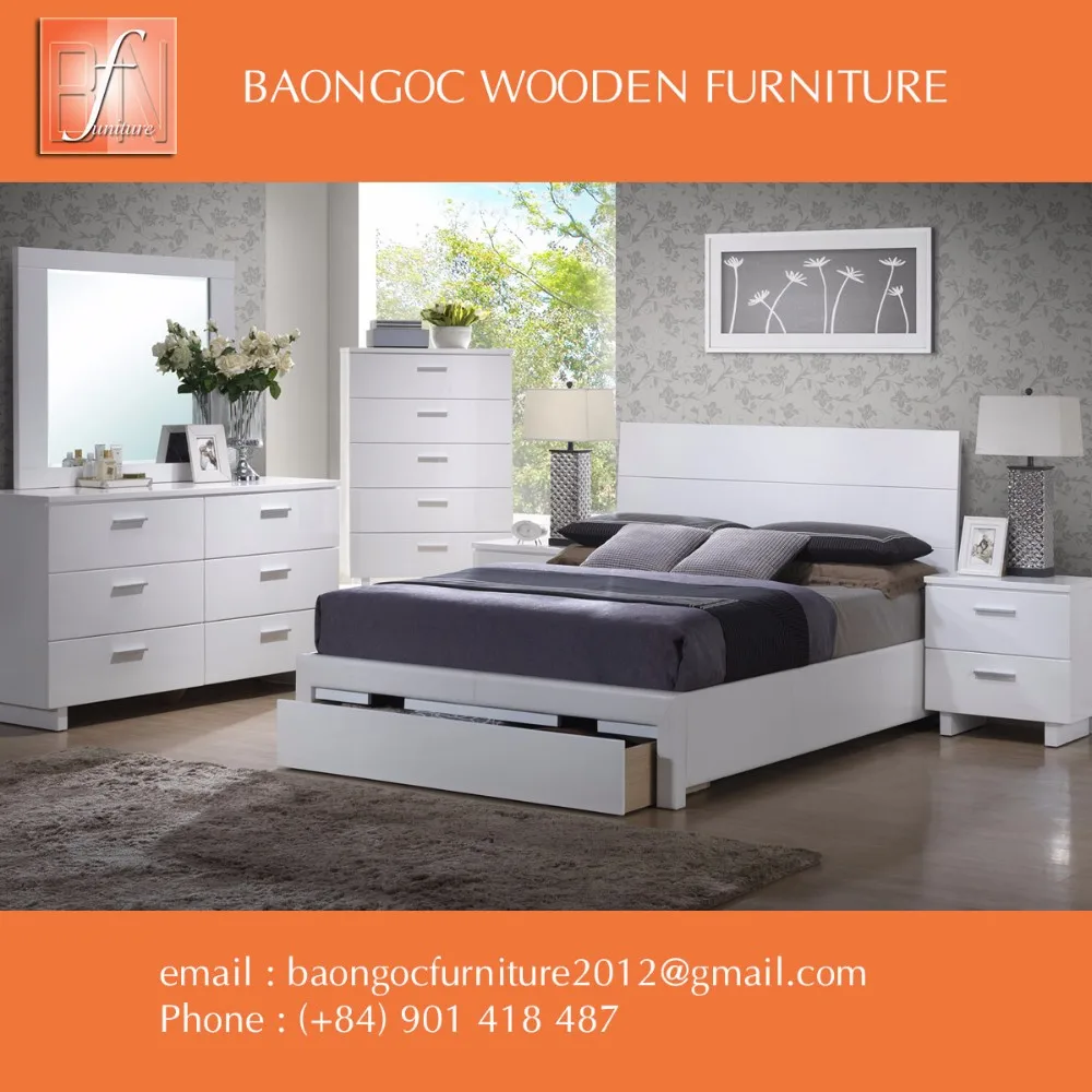 White Birch Bedroom Furniture In Vietnam Set Modern White Birch Bedroom Furniture In Vietnam