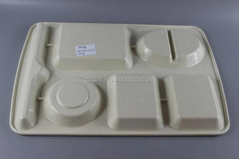 Melamine Divide Dish Plastic Restaurant plate