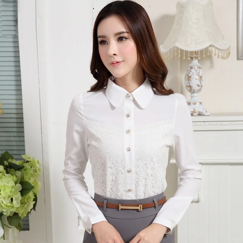 women's long sleeve formal shirts