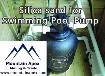 silica sand for swimming pool filters