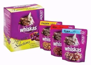 whiskas cat food sachets