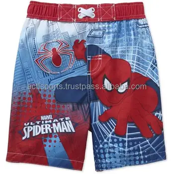 spider man swim trunks