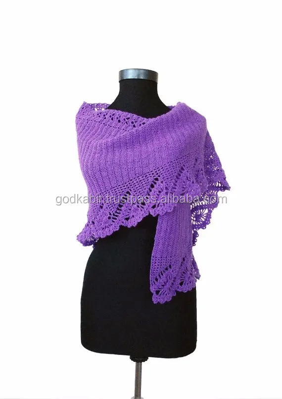 Dreieck Schal Mustergestohlen Häkeln Musterhäkeln Schallace Häkelmuster Schal Buy Exklusive Hand Strickkleidhandgemachte Sleeveless Crochet - 