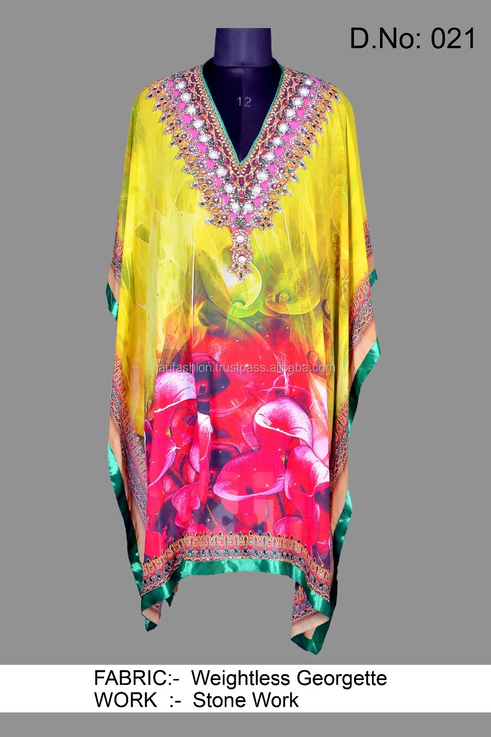 Kaftan / Kaftan Dress / Camilla Kaftan / Digital Print Kaftan / Beach