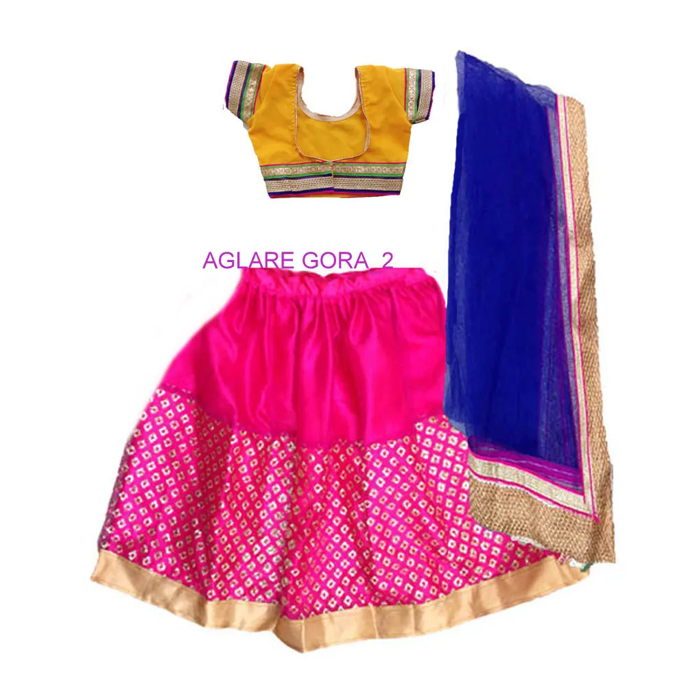 baby girl chaniya choli blouse design