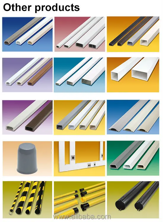 Round Shape Shock Proof Electrical Wire Moulding For Stylish Networking