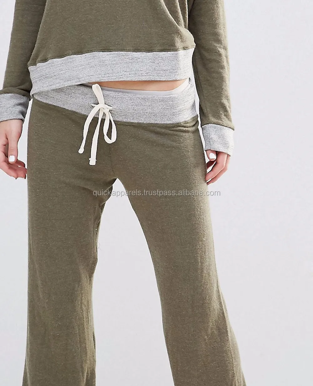 cotton and polyester joggers