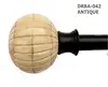 hand carved bone door knobs in assorted patterns for furniture makers and home stores