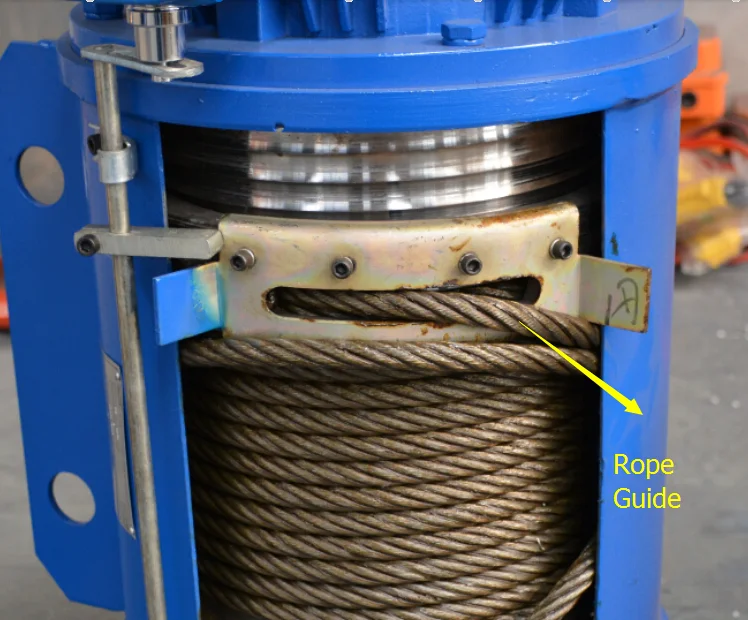 Rope Guide For Demag P23 P 400 Hoist 0.5 / 1/2/3/5 / 10t Tons / Rope