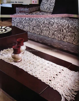 手織り ハンドメイドマクラメテーブルランナーウェディング表デコレーション Buy マクラメテーブルランナー 結婚式のテーブルランナー インド テーブルランナー Product On Alibaba Com