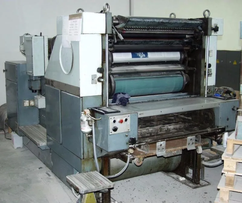 used offset printing press