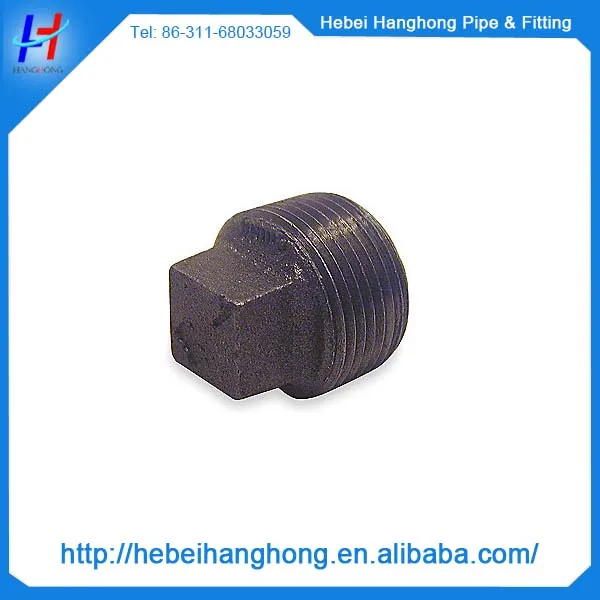 1inch Black Cast Iron Thread Pipe Plug And Fittings Buy Cast Iron