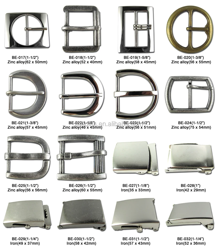 36 Years Experience Belt Buckle Hardware Factory Belt Buckle With