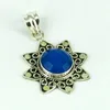 Superb Round Shape Blue Chalcedony 925 Sterling Silver Pendant, Fresh Silver Jewelry, Hot Sale Silver Jewelry