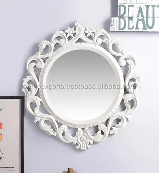 Carved Wooden Mirrors India Mirror With Wood Frame Buy Made In India Wood Mirror Wood Carving Mirror Frame Decorative Wood Shutter Mirror Product On Alibaba Com