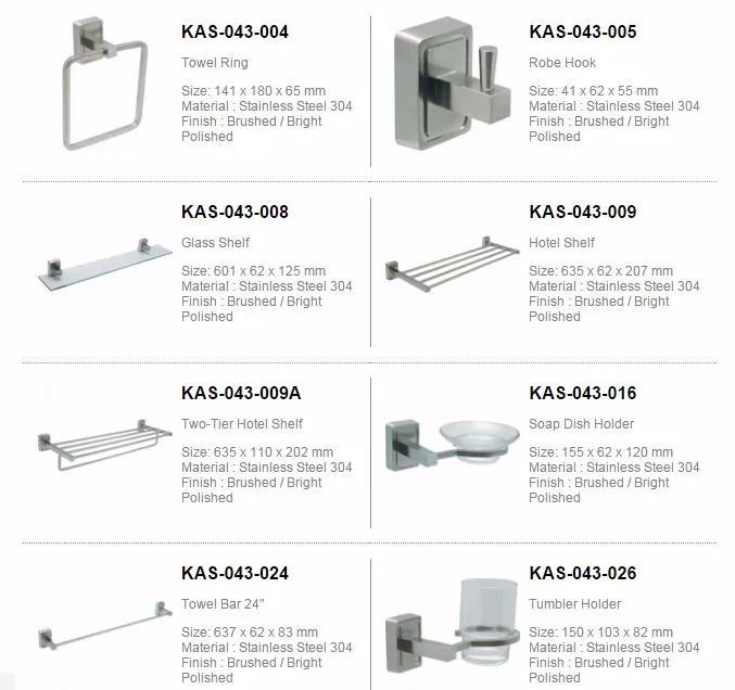 Wholesale Toilet Stainless Steel Bathroom Accessory Set Buy Bathroom
