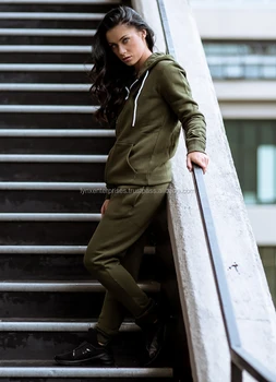 olive polo sweatsuit