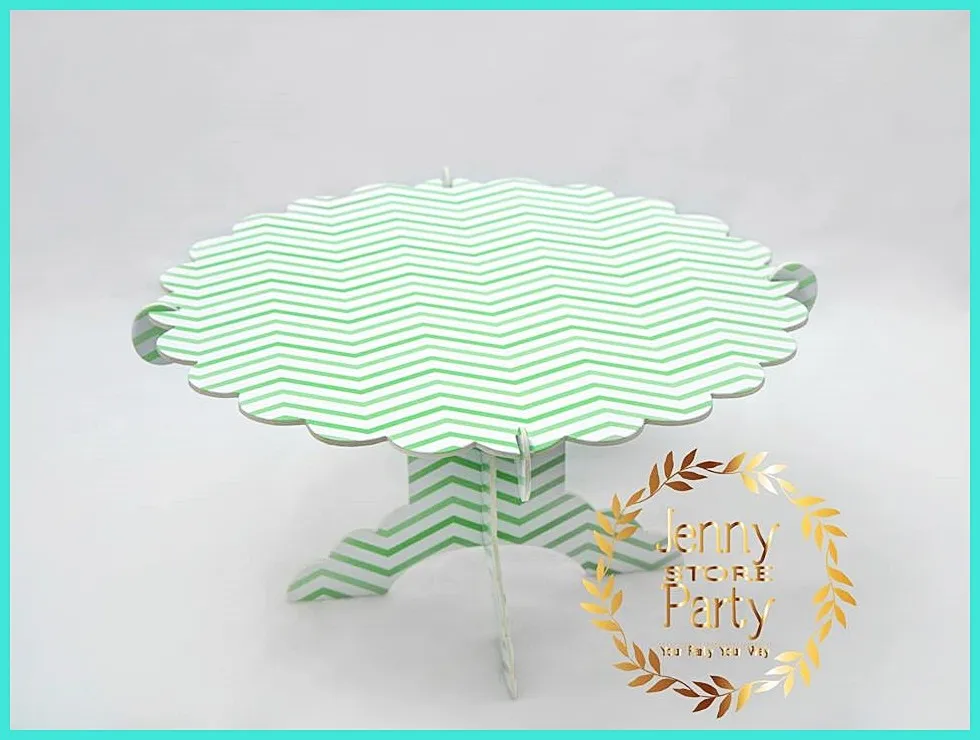 Impressive Cake Stand Holder Paper Premium Quality Parties Supplies