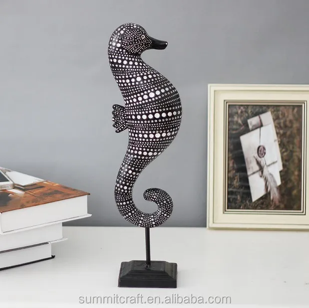 resin seahorse figurine