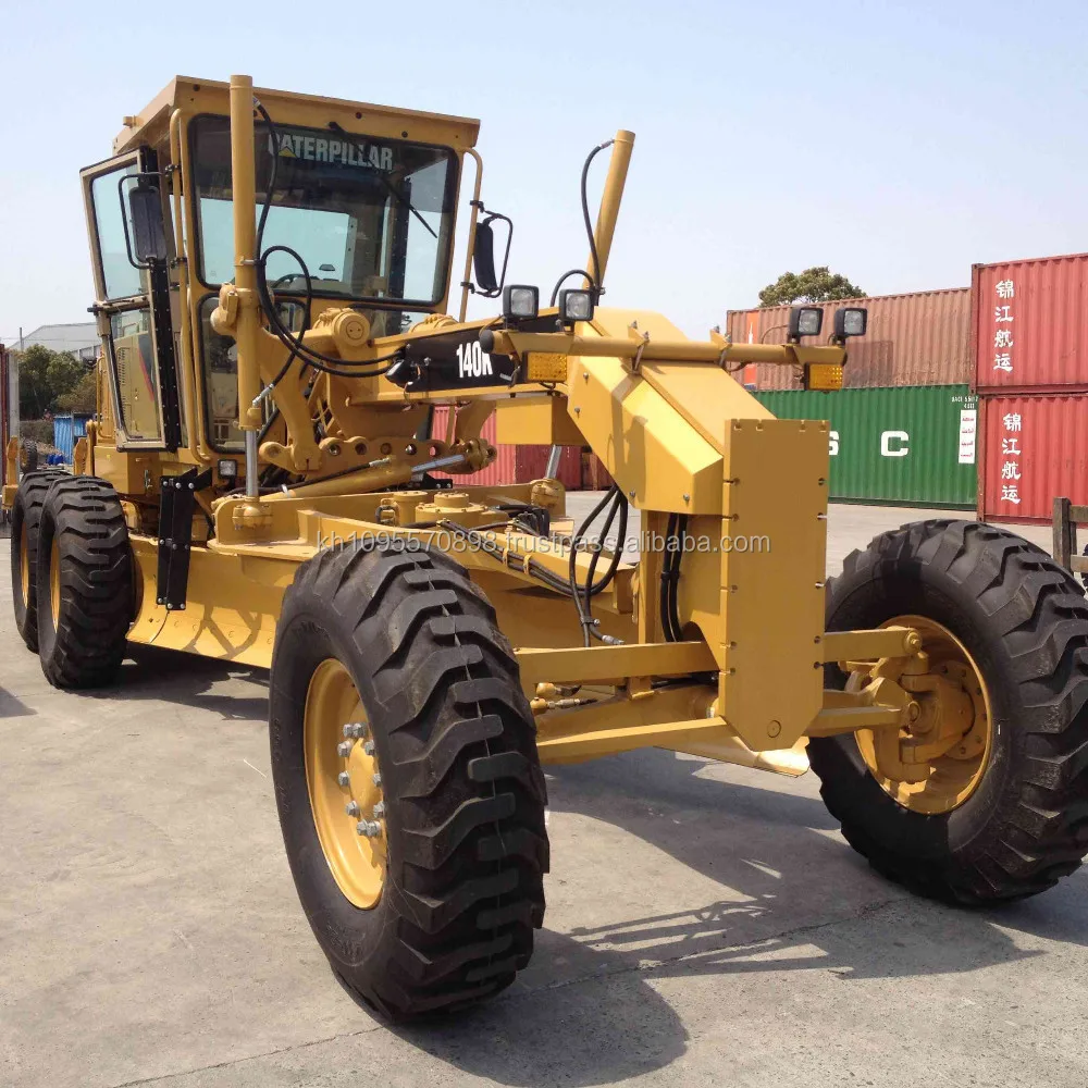 Ulat Baru 140 K Motor Grader Cat 140 K Alat Pengukur Untuk Dijual