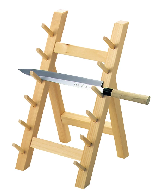 Wooden Made Japanese Knife Rack Knife Hanger Knife Stand Buy Knife