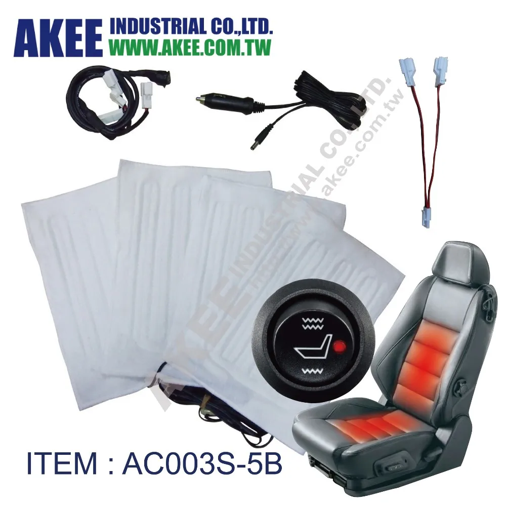 Air Pressure Massage Seat Use 4 Electric Heating Pads Kit With Heated